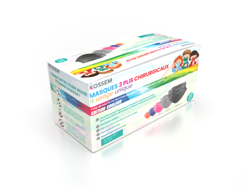 Masque enfant "kids box"