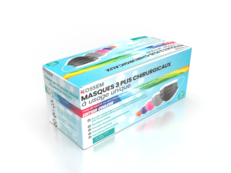 Masque couleur "color edition"
